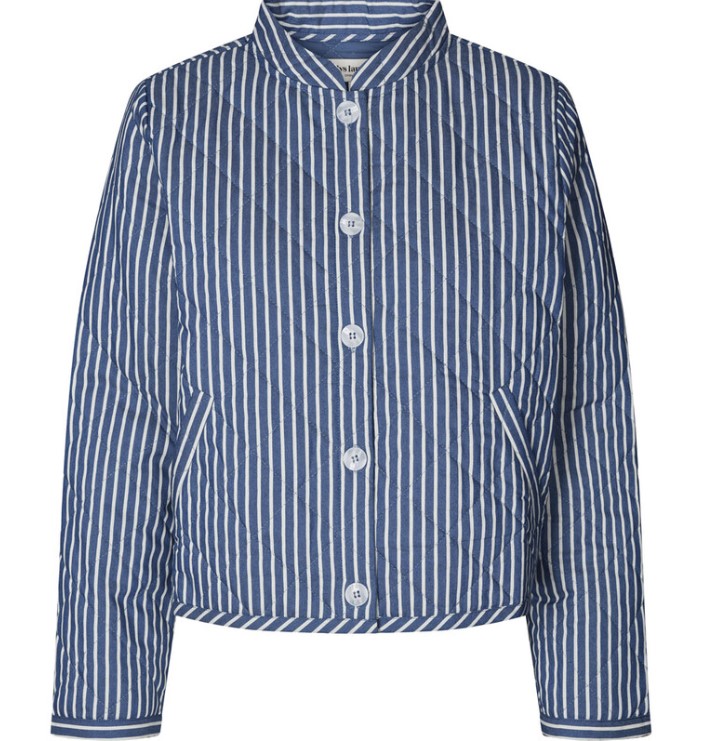 emiliaLL jacket stripe - blue